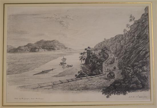 William Baillie (1752-1799) Views of Calcutta, 1794 11 x 14.75in., unframed